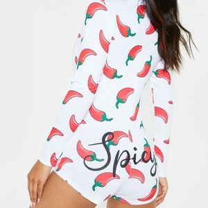 Women's Spicy Pepper Onesie